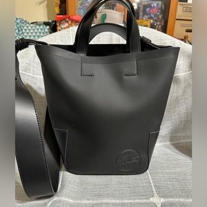 Lacoste Black mid-crossbody bag